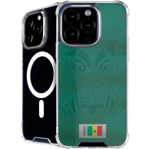 Senegal Soccer Flag iPhone 16 Pro MagSafe Case